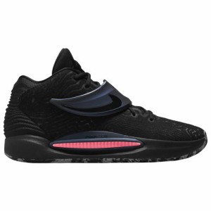 ナイキ メンズ バッシュ Nike KD14 - Black/Black/Laser Crimson