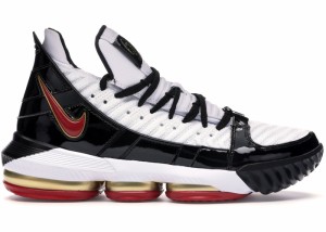 ナイキ メンズ レブロン１６ Nike Lebron 16 "Remix" バッシュ Black/Metallic Silver/Hyper Crimson