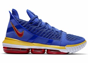 ナイキ メンズ レブロン１６ Nike Lebron 16 "Superman SuperBron Blue" バッシュ RACER BLUE/VARSITY RED