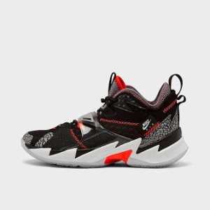 ジョーダン メンズ ホワイノット ゼロ３ Jordan Why Not Zer0.3 バッシュ Black/Bright Crimson/Cement Grey/White