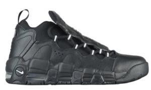 ナイキ ボーイズ/キッズ/レディース スニーカー Nike Air More Money エア モアマネー Black/Met Silver/Pure Platinum