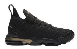 ナイキ キッズ/レディース Nike LeBron 16 XVI GS “I’m King” バッシュ Black/Met Gold/Black レブロン１６ ミニバス