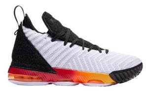 ナイキ キッズ/レディース Nike LeBron 16 XVI GS “Big Bang” バッシュ White/Laser Orange レブロン１６ ミニバス