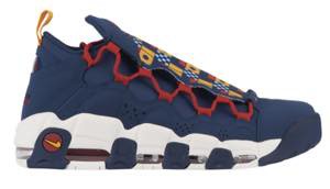 ナイキ メンズ スニーカー Nike Air More Money "Nautical Pack" エア モアマネー Midnight Navy/Sail/Gym Red 箱なし