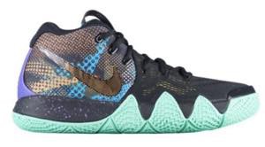 ナイキ キッズ/レディース Nike Kyrie 4 IV GS 【Mamba Mentality】 バッシュ Black/Sonic Yellow/Purple Venom カイリー４ ミニバス