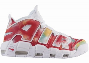 ナイキ メンズ Nike Air More Uptempo'96 "UK" バッシュ Amarillo/White/Speed Red/Neptune Green モアアップテンポ モアテン