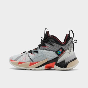 ジョーダン キッズ/レディース ホワイノット Jordan Why Not Zero.3 GS バッシュ ミニバス White/University Red/Black