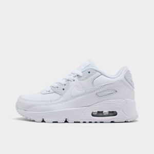 ナイキ キッズ/ジュニア エアマックス９０ Nike Air Max 90 PS スニーカー White/Metallic Silver