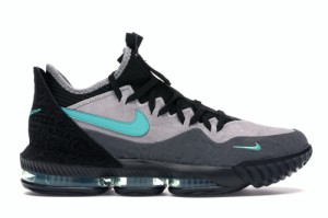 ナイキ メンズ レブロン１６ロー Nike Lebron 16 Low "Atmos Clear Jade" バッシュ WOLF GREY/CLEAR JADE-BLACK