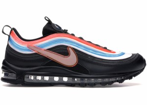  ナイキ メンズ エアマックス９７ Nike Air Max 97 Neon Seoul スニーカー BLACK/REFLECT SILVER-BLUE