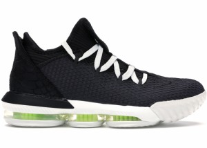 ナイキ メンズ レブロン１６ロー Nike Lebron 16 Low バッシュ Black/Black/Summit White/Volt Glow