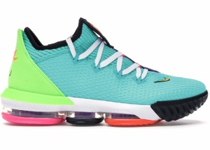  ナイキ メンズ レブロン１６ロー Nike Lebron 16 Low "Air Max Trainer 2" バッシュ Hyper Jade/Total Orange/Electric Green