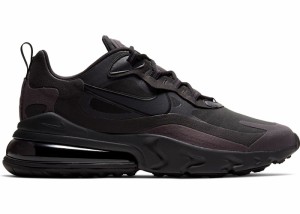 ナイキ メンズ エアマックス２７０ Nike Air Max 270 React スニーカー Black/Oil Grey/Oil Grey