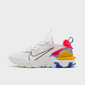 ナイキ レディース シューズ Nike React Vision ランニングシューズ Summit White/Iron Grey/Astronomy Blue