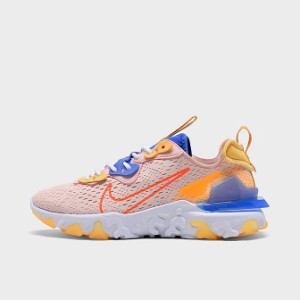 ナイキ レディース シューズ Nike React Vision ランニングシューズ Washed Coral/Hyper Crimson/Sapphire