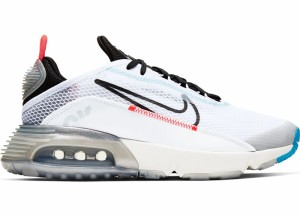 ナイキ キッズ/レディース エアマックス２０９０ Nike Air Max 2090 GS スニーカー White/Black/Blue Hero