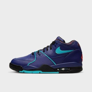 ナイキ メンズ シューズ Nike Air Flight 89 バッシュ Purple/Black/Team Orange/Oracle Aqua