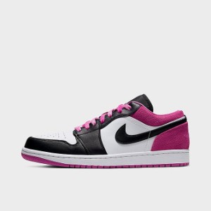 ジョーダン １ロー メンズ Jordan AJ 1 Low スニーカー Black/Active Fuchsia/White