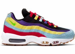 ナイキ メンズ エアマックス９5 Air Max 95 SP Multicolor PSYCHIC BLUE/CHROME YELLOW