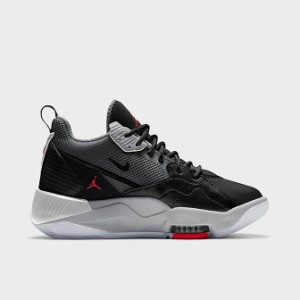 ジョーダン キッズ/レディース Jordan Zomm 92 GS バッシュ ミニバス Black/Anthracite/Sky Grey/University Red