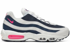 ナイキ メンズ エアマックス９５ Air Max 95 Marine Day Blue WHITE/PINK BLAST-MIDNIGHT NAVY