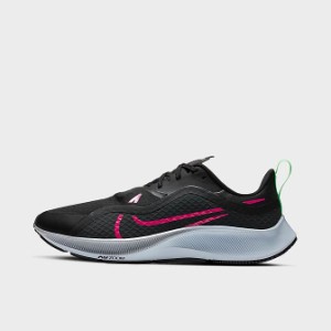 ナイキ メンズ  ズームペガサス３７ ランニングシューズ Nike Air Zoom Pegasus 37 Shield - Black/Pink Blast/Iron Grey/Obsidian Mist