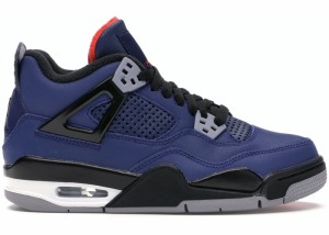 ジョーダン レトロ４ キッズ/レディース Air Jordan Retro 4 GS スニーカー Loyal Blue/Black/White