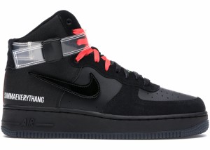 ナイキ メンズ エアフォース１ハイ Air Force 1 High "All for 1 Lauren Halsey Summaeverythang" スニーカー Black