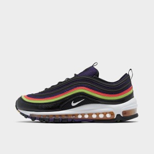 ナイキ メンズ エアマックス９７ NIKE AIR MAX 97 CASUAL SHOES スニーカー Black/White/Court Purple/Kumquat