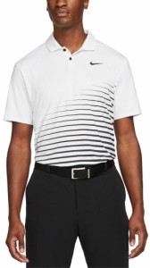 ナイキ メンズ ポロシャツ Nike Dri-FIT Vapor Graphic Golf Polo 半袖 ゴルフウェア WHITE