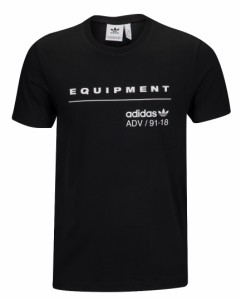 アディダス オリジナルス メンズ adidas Originals EQT Classic S/S T-Shirt Tシャツ Black/White