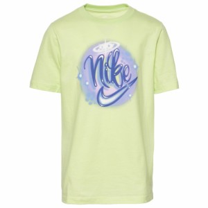 ナイキ キッズ Tシャツ 半袖 Nike Air Brush T-Shirt - Green/Blue