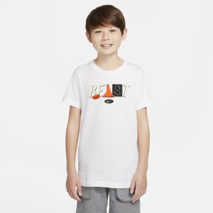 ナイキ キッズ Tシャツ 半袖 Nike Sportswear Tee Beast Tee - White