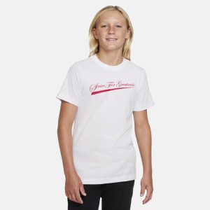 ナイキ キッズ Tシャツ 半袖 Nike LeBron T-Shirt - White/White
