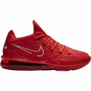 ナイキ メンズ レブロン１７ ロー Nike LeBron 17 Low "Titan" バッシュ University Red/Metallic Gold