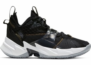 ジョーダン キッズ ホワイノットゼロ３ Jordan Why Not Zer0.3 GS "The Family" バッシュ Black/Metallic Gold/White