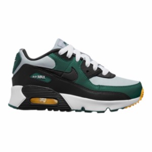 ナイキ キッズ ジュニア スニーカー エアマックス90 Nike Air Max 90 PS - Pure Platinum/Black/Gorge Green