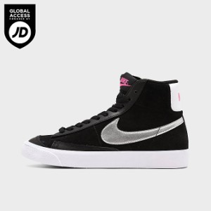 ナイキ ウィメンズ ブレイザー Nike Blazer Mid Vintage 77 スニーカー Black/Silver