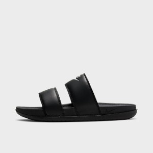 ナイキ レディース スニーカー Women's Nike Offcourt Duo Slide Sandals - Black/Black/White