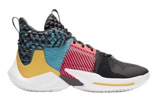 ジョーダン メンズ ホワイノット Jordan Why Not Zer0.2 "BHM" バッシュ Black/Bright Crimson/Spirit Teal/University Gold