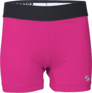 ソフィー キッズ ショートパンツ Soffe Girls' Dri Compression Shorts - Fuchsia Purple