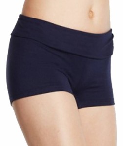 ソフィー キッズ ショートパンツ Soffe Girls' Rolldown Active Shorts - Navy