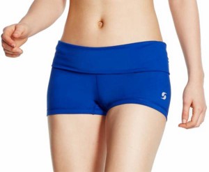 ソフィー レディース ショートパンツ Soffe Juniors Rolldown Active Shorts - Royal