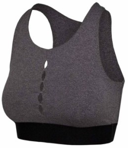 ソフィー キッズ スポーツブラ Soffe Junior Girls' Sports Bralette - Grey Heather