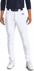 アンダーアーマー メンズ 野球 パンツ Under Armour Men's Gameday Relaxed Pipe Pants - White/Royal