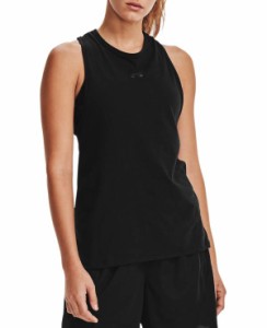 アンダーアーマー レディース タンクトップ Under Armour Women's Muscle Tank Top - Black/Beta