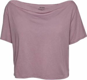 ソフィー レディース Tシャツ Soffe Juniors' Dance T-Shirt - Chalk Purple