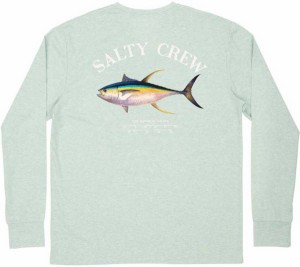 ソルティークルー メンズ Tシャツ 長袖 ロンT Salty Crew Men's Ahi Mount Tech Long Sleeve T-Shirt - SAGE