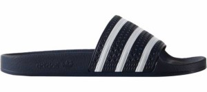 アディダス メンズ サンダル adidas Originals Men's Adilette Slides - Blue/White