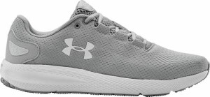 アンダーアーマー メンズ ランニングシューズ Under Armour Men's Charged Pursuit 2 Running Shoes - Grey/White